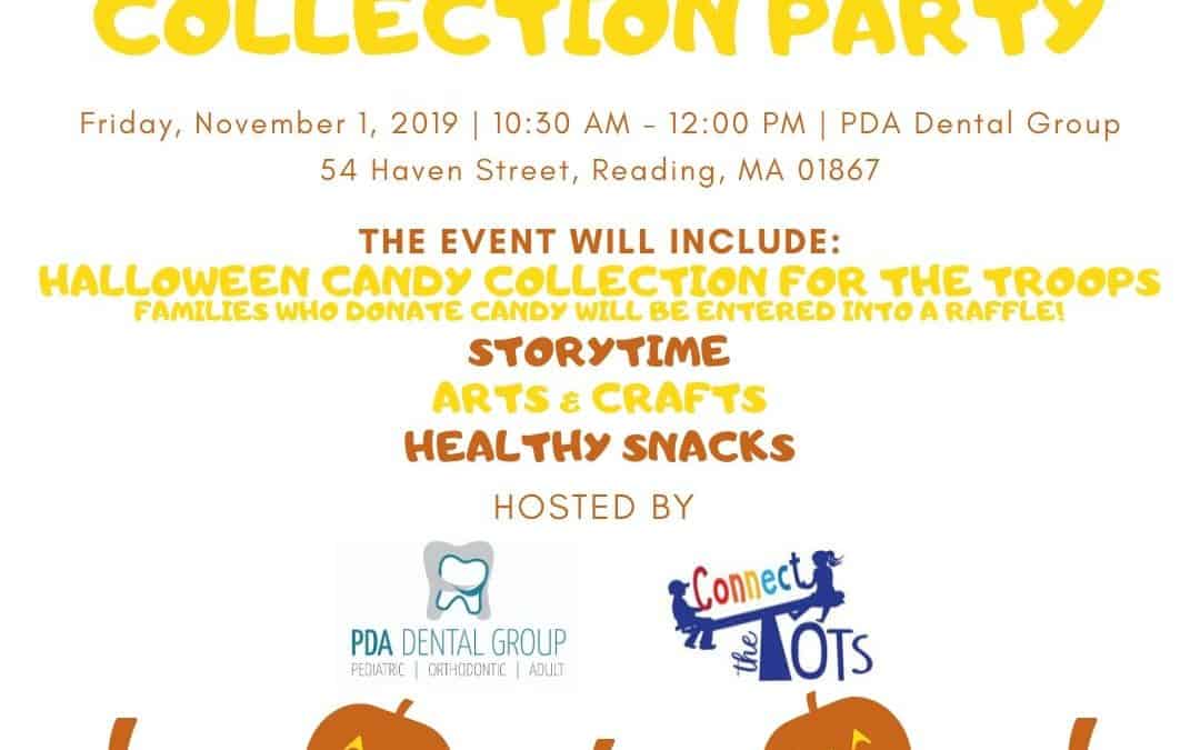 Halloween Candy Donation Event with Connect the Tots